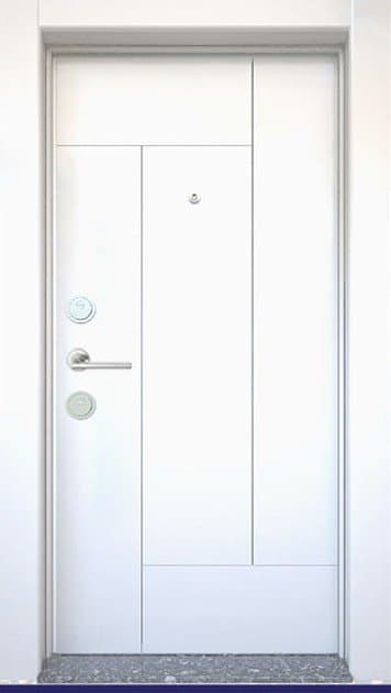 White Model 701 security door