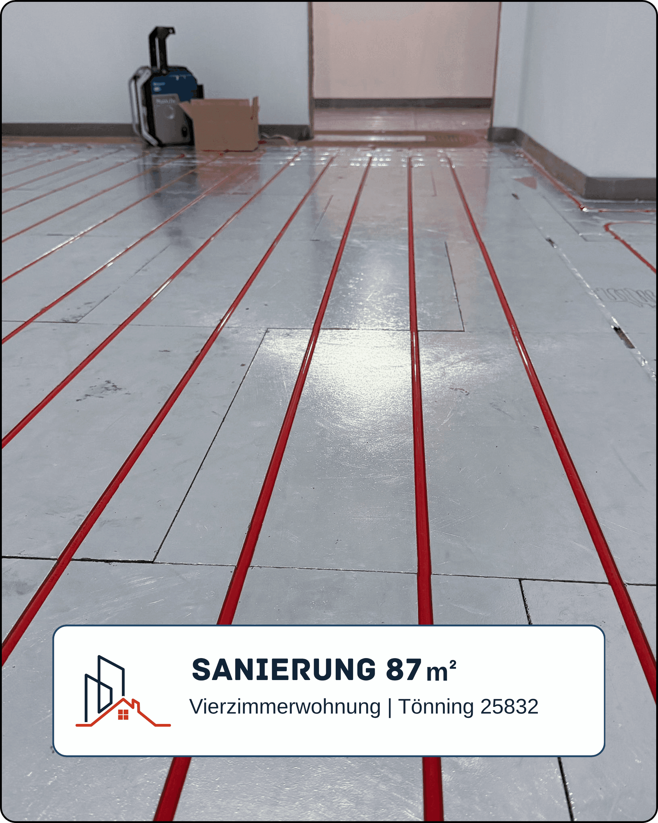 Sanierung, Vierzimmerwohnung, Tönning 25832