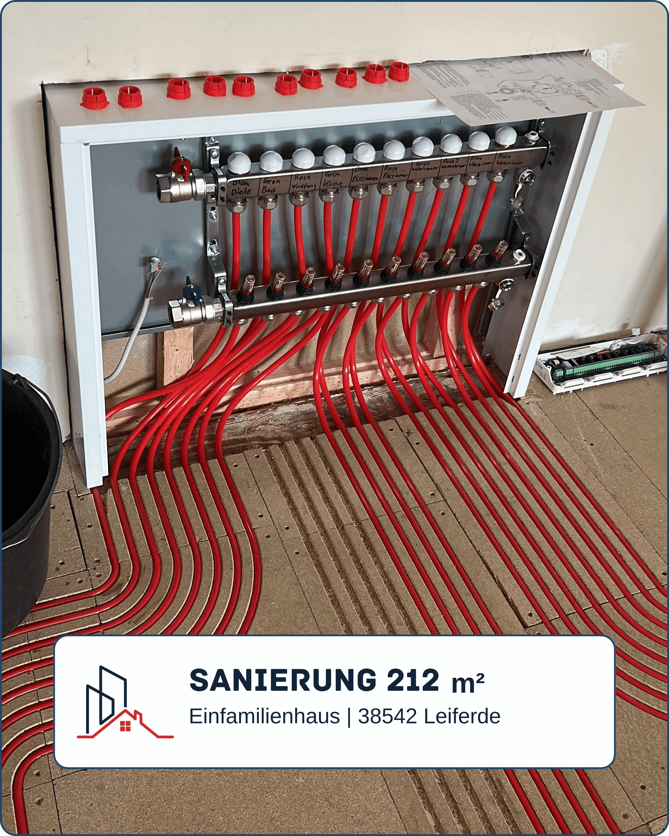 Sanierung, Einfamilienhaus, Leiferde 38542